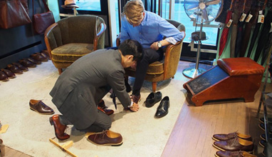 Japanese made-to-measure and bespoke shoes by Hiro Yanagimachi