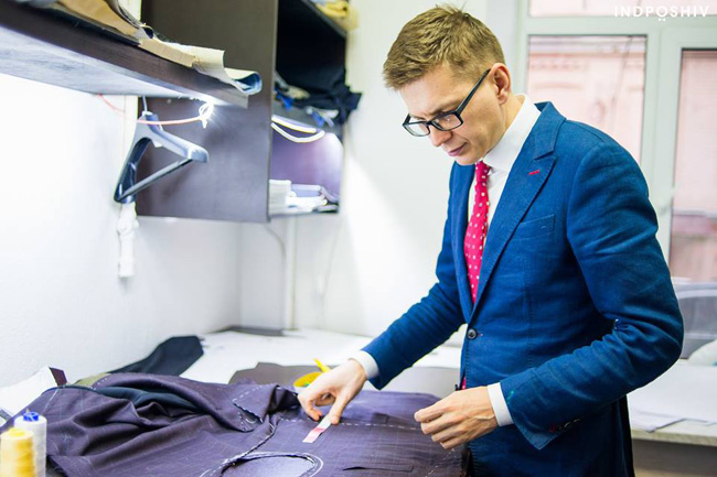 Ukrainian bespoke suits by Indposhiv