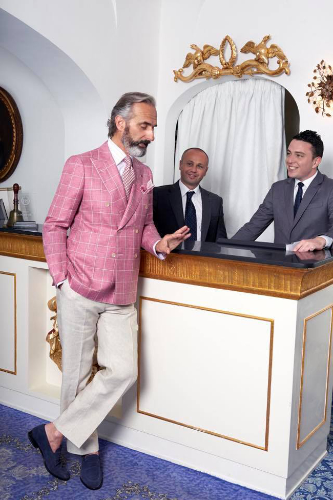 ISAIA Spring/Summer 2017 collection