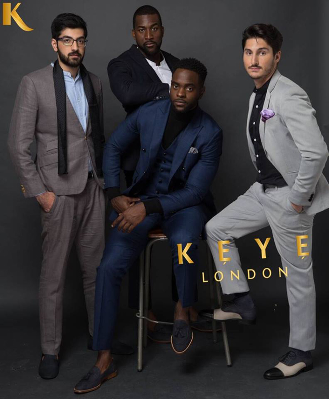 Men's suits by Keye London Bespoke