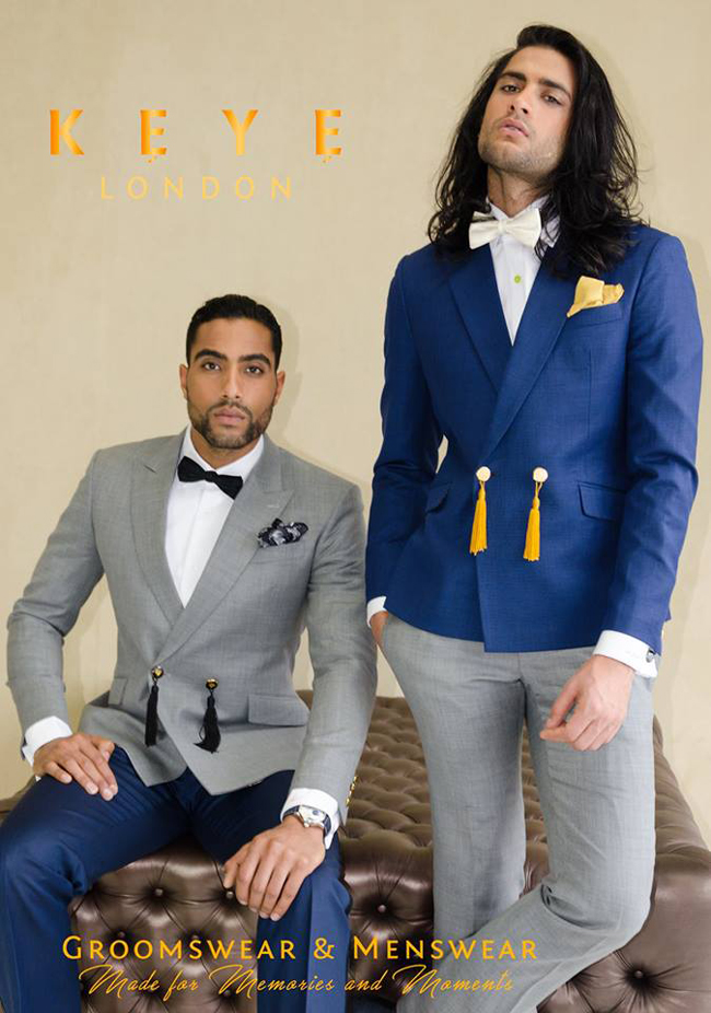 Men's suits by Keye London Bespoke