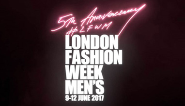 Tracey Emin CBE RA Designs LFWM Fifth Anniversary Logo