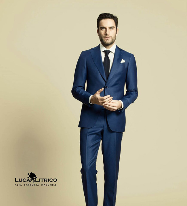 Haute couture suits by Luca Litrico