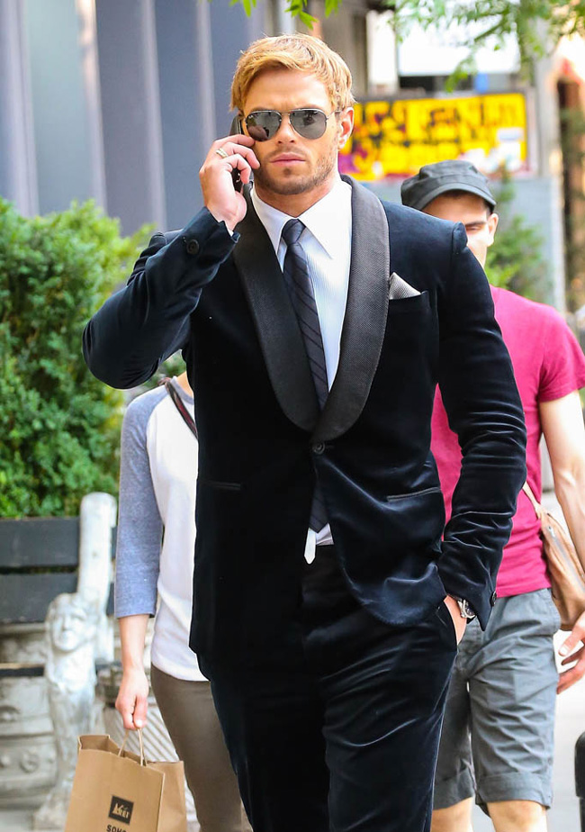 Celebrities' style: Kellan Lutz