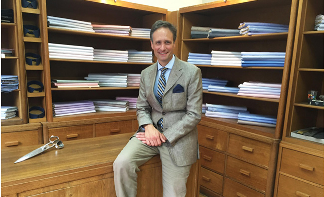 French bespoke shirts by Maison Courtot