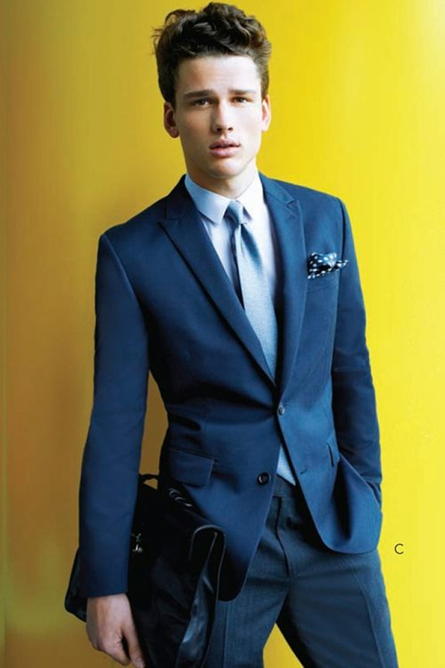 Simon Nessman - the face of Giorgio Armani