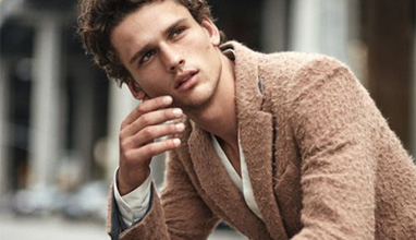 Simon Nessman - the face of Giorgio Armani