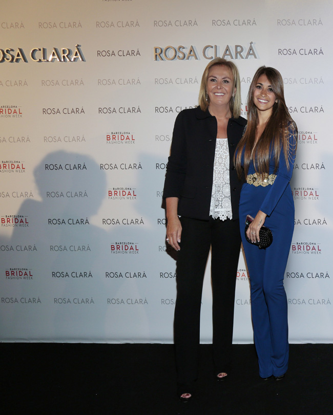 Rosa Clara designs Antonela Roccuzzo's wedding dress