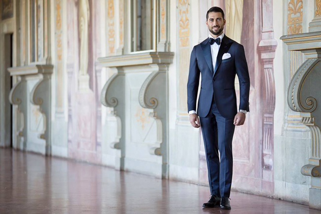 Tailored suits by Sartoria Rossi from Tuscany