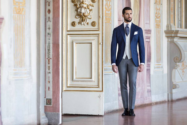 Tailored suits by Sartoria Rossi from Tuscany