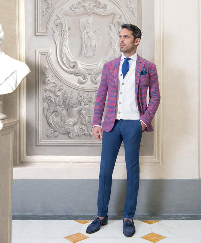 Tailored suits by Sartoria Rossi from Tuscany