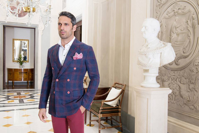 Tailored suits by Sartoria Rossi from Tuscany