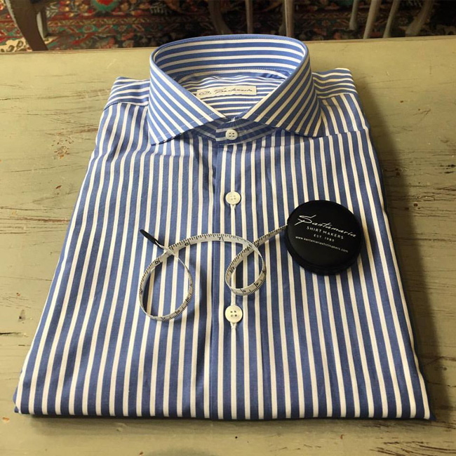 Spanish bespoke shirts by Santamaria Shirt Makers