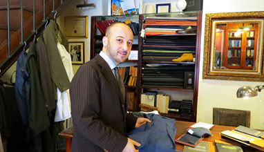 Meet Marco Gallo - Chief Tailor of Sartoria Gallo Rome which invented the lightest men's jacket