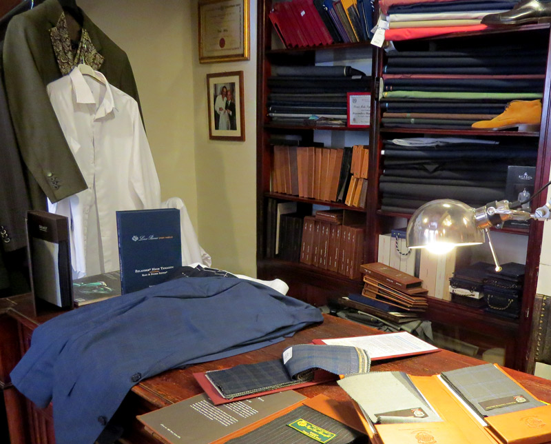 Sartoria Gallo is a tailor shop in Rome