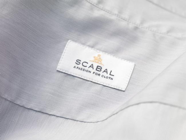 Create a bespoke shirt to complement your tailored suit - ask the Scabal's tailors