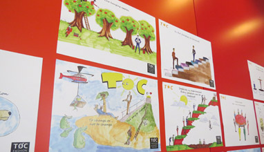 Illustrations of TOC principles to make the Theory of Constraints understandable to children