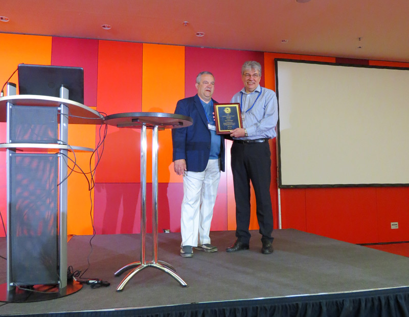 Alex Knight awarded TOCICO Lifetime Achievement Award