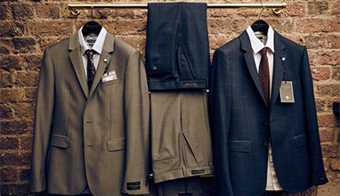 Custom made suits by Ted Baker