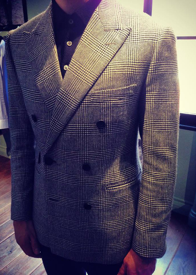 Bespoke suits by Thom Sweeney