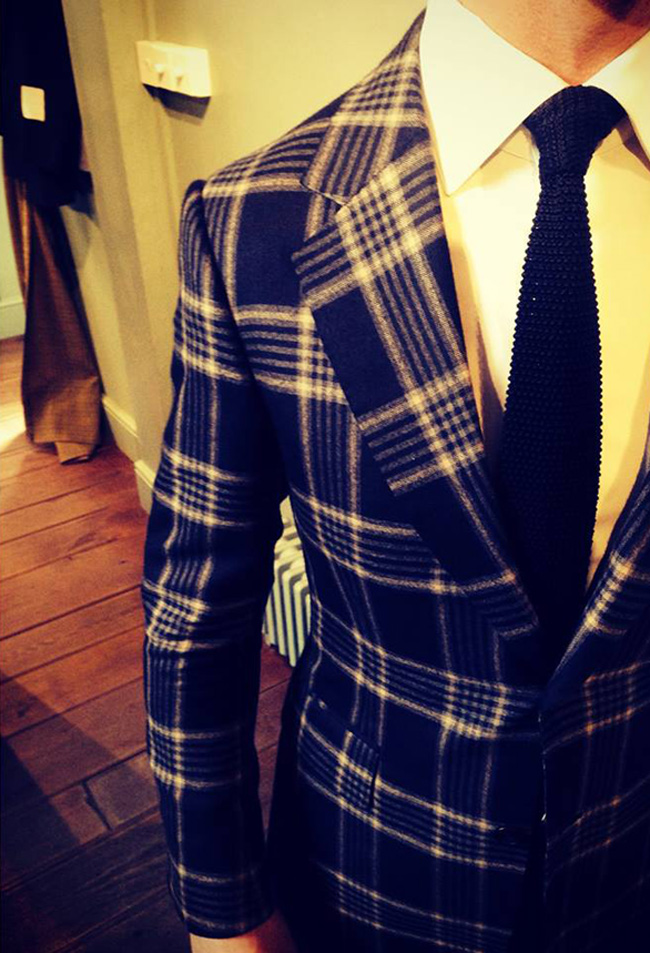 Bespoke suits by Thom Sweeney