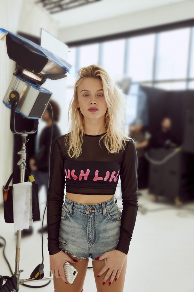 A fierce and feminine collection: ZARA LARSSON >< H&M