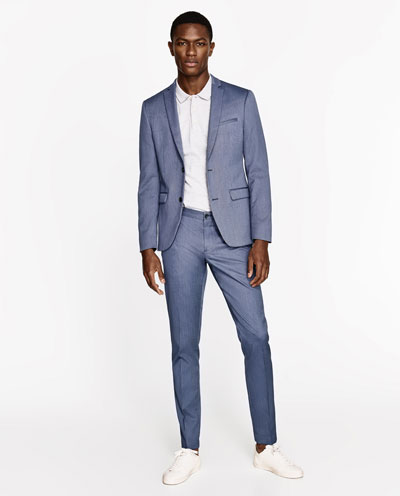 ZARA presented tailored suits Spring/Summer 2017 collection