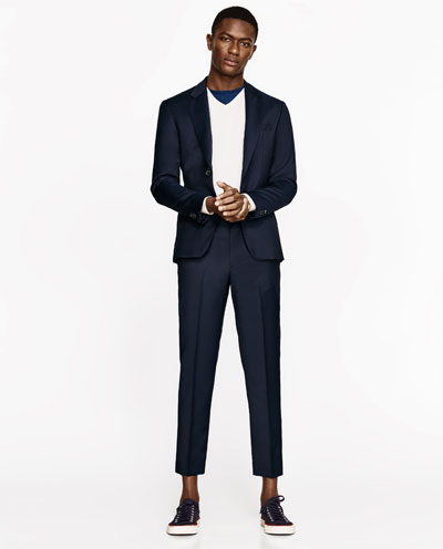 ZARA presented tailored suits Spring/Summer 2017 collection