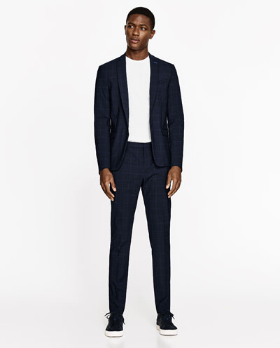 ZARA presented tailored suits Spring/Summer 2017 collection