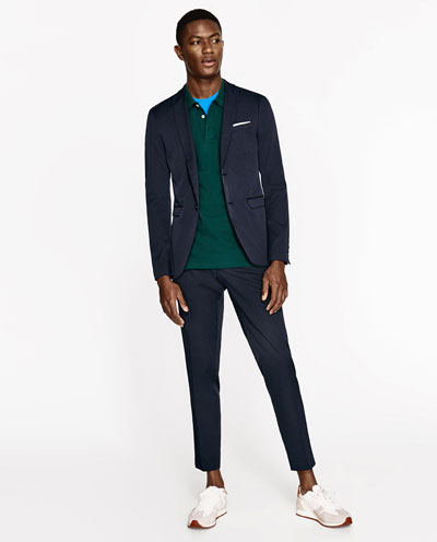 ZARA presented tailored suits Spring/Summer 2017 collection