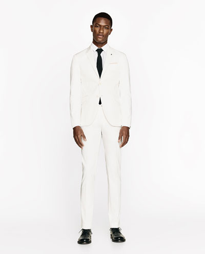 ZARA presented tailored suits Spring/Summer 2017 collection