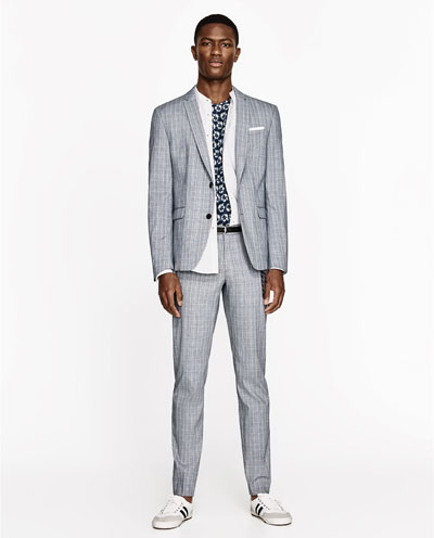 ZARA presented tailored suits Spring/Summer 2017 collection