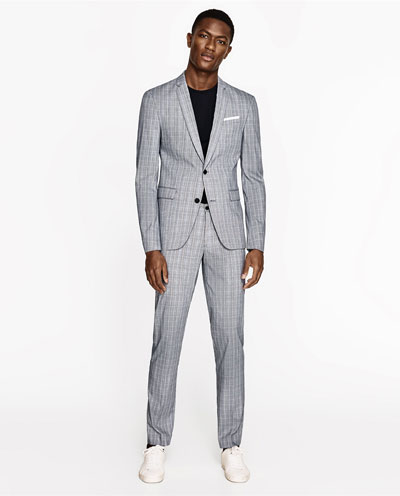 ZARA presented tailored suits Spring/Summer 2017 collection