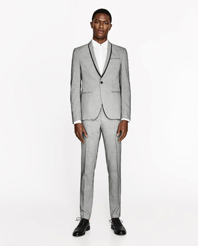 ZARA presented tailored suits Spring/Summer 2017 collection