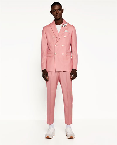 Zara suits deals for men