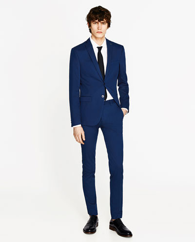 ZARA presented tailored suits Spring/Summer 2017 collection