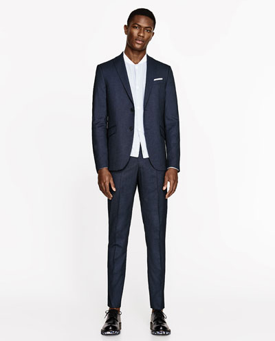 ZARA presented tailored suits Spring/Summer 2017 collection