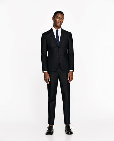 ZARA presented tailored suits Spring/Summer 2017 collection