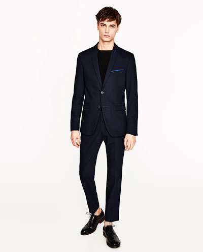 ZARA presented tailored suits Spring/Summer 2017 collection