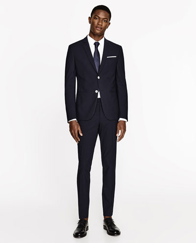 ZARA presented tailored suits Spring/Summer 2017 collection