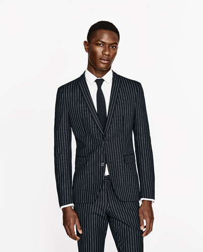 ZARA presented tailored suits Spring/Summer 2017 collection