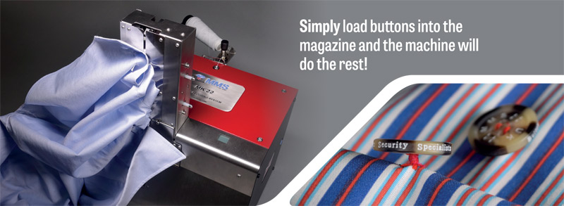 Automatic heat sealing button wrapping machine