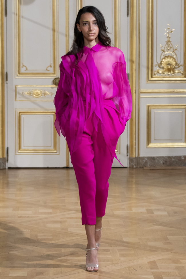 Armine Ohanyan Autumn/Winter 2018-2019 collection during Haute Couture Paris Fashion Week