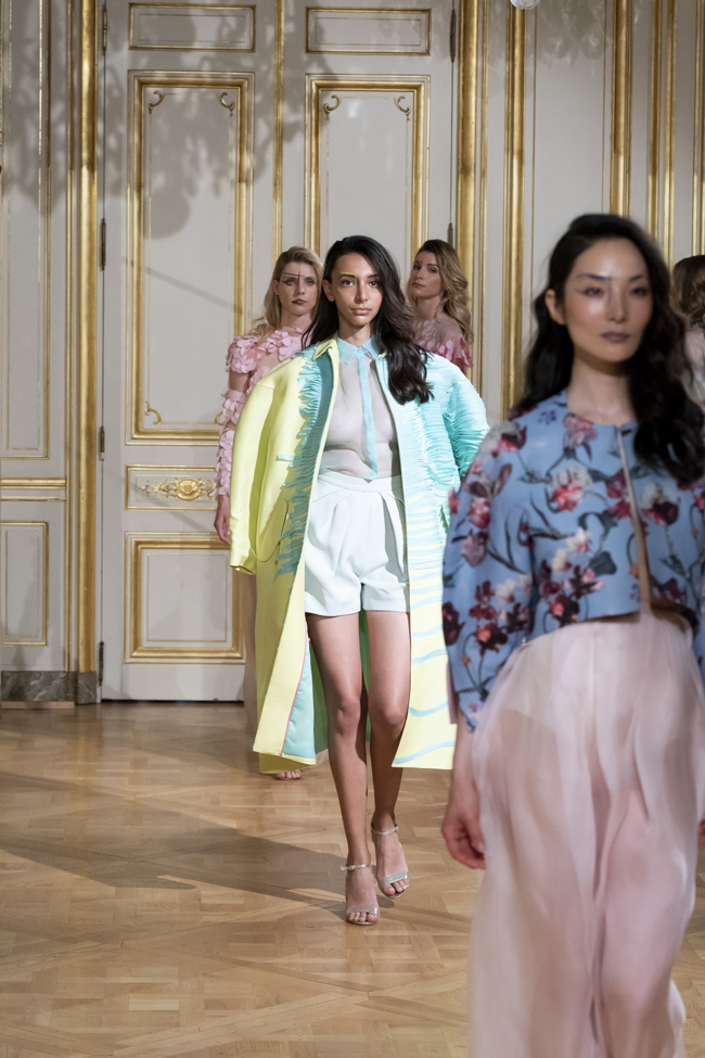 Armine Ohanyan Autumn/Winter 2018-2019 collection during Haute Couture Paris Fashion Week