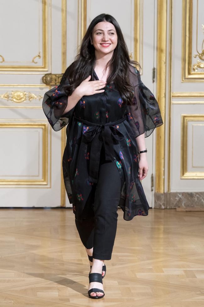 Armine Ohanyan Autumn/Winter 2018-2019 collection during Haute Couture Paris Fashion Week