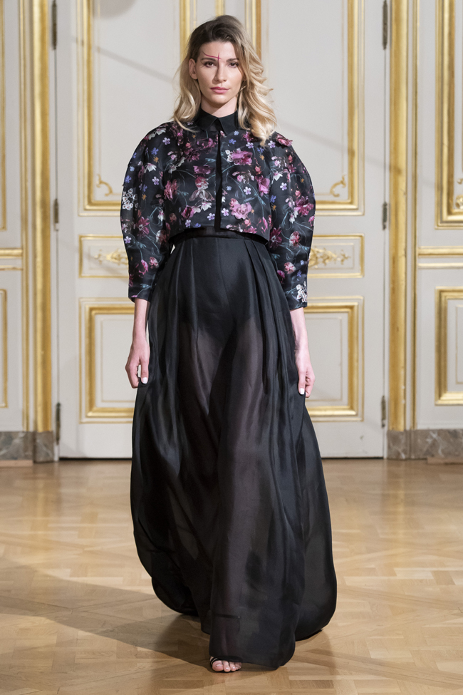 Armine Ohanyan Autumn/Winter 2018-2019 collection during Haute Couture Paris Fashion Week