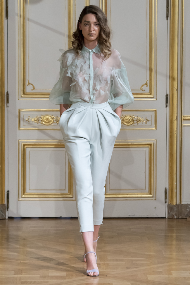 Armine Ohanyan Autumn/Winter 2018-2019 collection during Haute Couture Paris Fashion Week