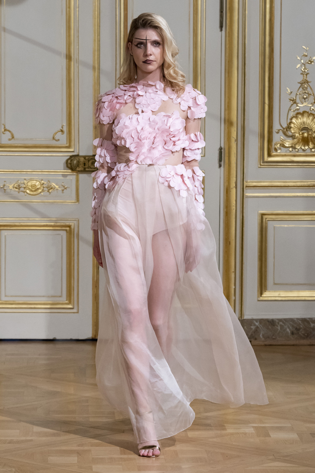 Armine Ohanyan Autumn/Winter 2018-2019 collection during Haute Couture Paris Fashion Week