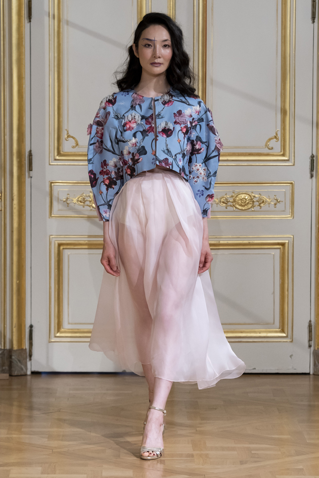 Armine Ohanyan Autumn/Winter 2018-2019 collection during Haute Couture Paris Fashion Week