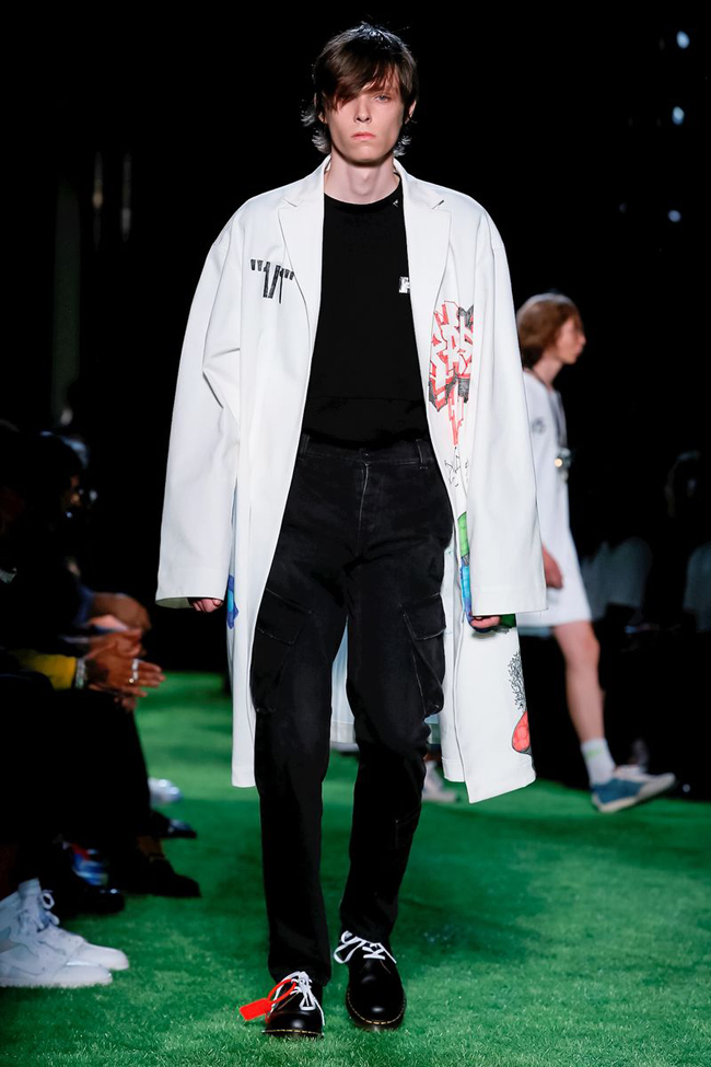 Some Athleisure Fashion by Off-White at Paris Men's Fashion Week